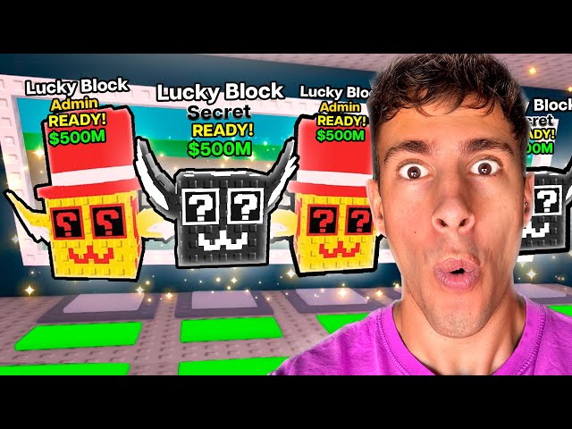 ABRIENDO LUCKY BLOCKS en Steal a Brainrot 📦❓