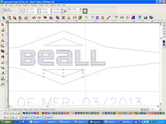 EngraveLab Training Sorting and Logo fill