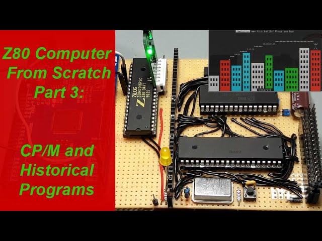 DIY Z80 Retro Computer #3: Run Historical Programs