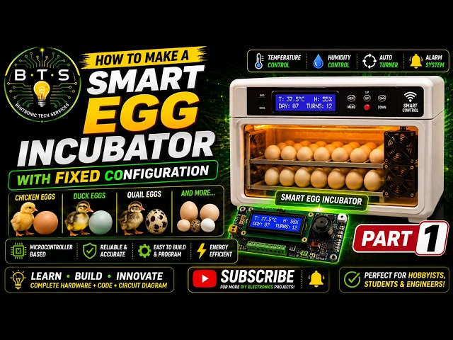How to make an Arduino Smart Egg Incubator with fixed configuration in Proteus (PART1)