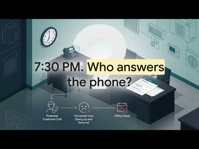 HVAC Companies: Should You Use an AI Receptionist After Hours?