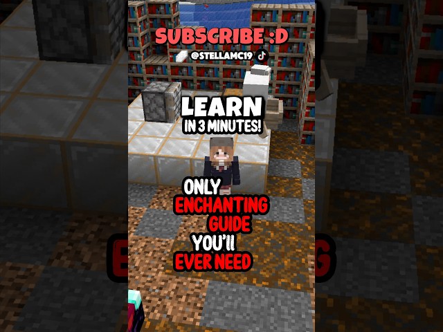 ONLY Enchanting GUIDE You’ll EVER Need Minecraft!