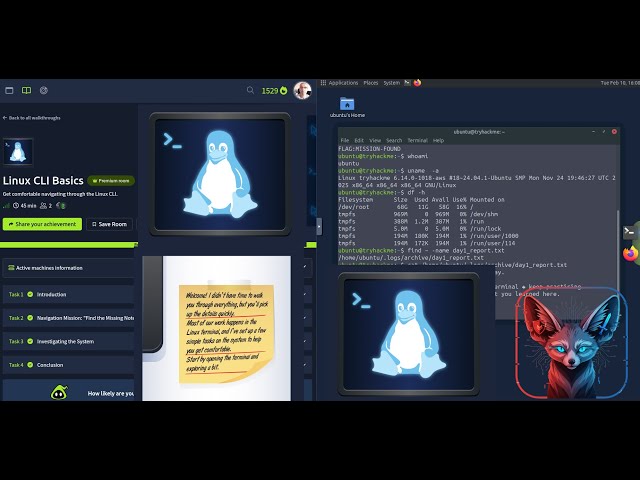 TryHackMe Linux CLI Basics | Full Walkthrough 2026