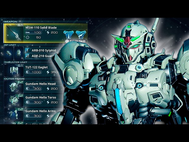 First Look At Customization in Gundam Rogue Orbit