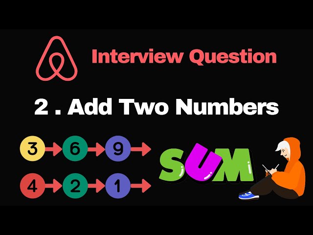 Add Two Numbers | LeetCode 2 | Linked List | Python Solution