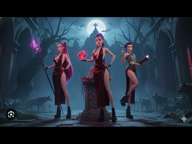 KPop Demon Hunters 2 Huntrix go Full on Vamp Goth