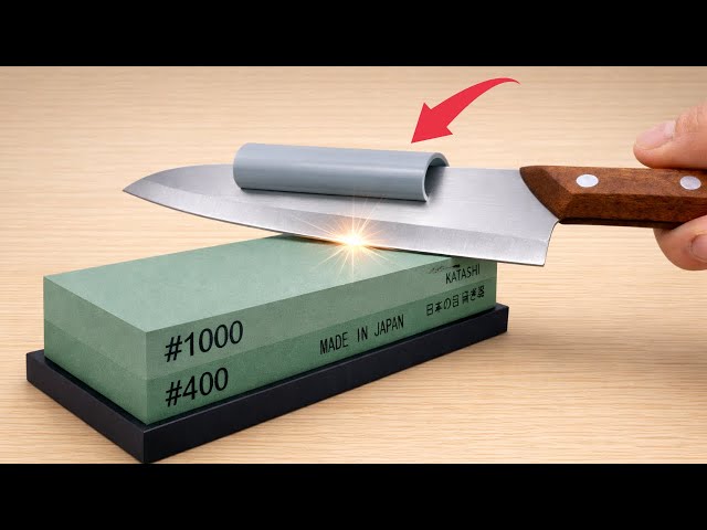 60-Year-Old Chef’s Hidden Secret: How to Sharpen Any Knife to Razor Sharp in 2 Minutes