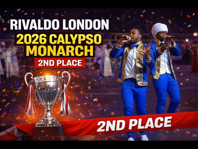 Rivaldo London Water Thicker - Dimanche Gras 2026 Calypso Finals  🇹🇹 Carnival - 2nd Place Winnner