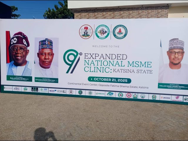 LIVE: VP Shettima Flags Off  National MSME Clinic In Katsina 