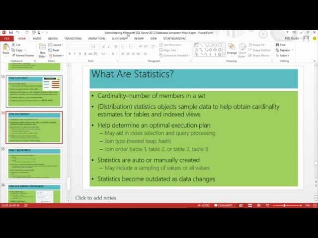 Administering Microsoft SQL Server 2012, 04,  Manage Data