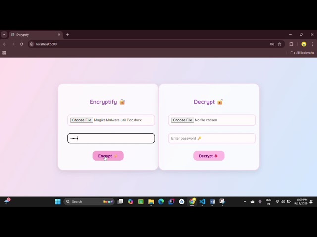 File Encryption & Decryption Project | Secure Your Data with Python | Python Project for Beginners 🔐