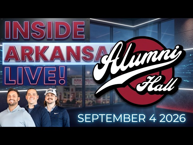 OFFICIAL RAZORBACK FOOTBALL PREDICTIONS | INSIDE ARKANSAS LIVE FROM ALUMNI HALL!