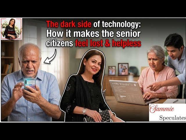 Technology is making senior citizens feel helpless | Dark side of technology | Sammie Speculates |