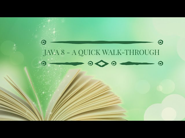 Lesson 7: Java 8 - Supplier