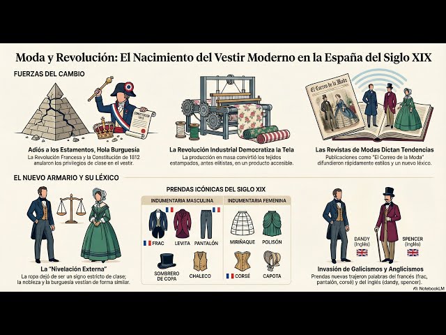 La moda española en el siglo XIX