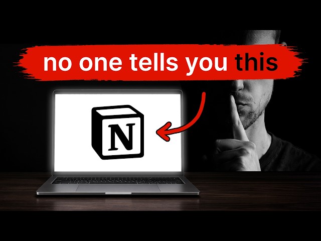 The Best Notion Tips That No One Told You (not even me)