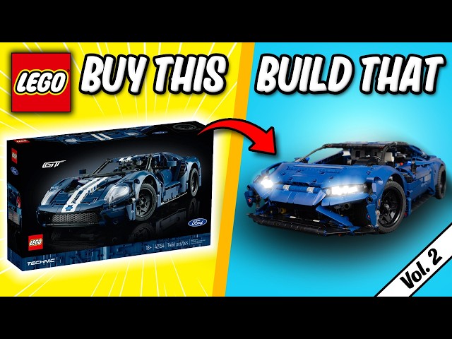BUY This BUILD That - LEGO Technic Ford GT Vol.2