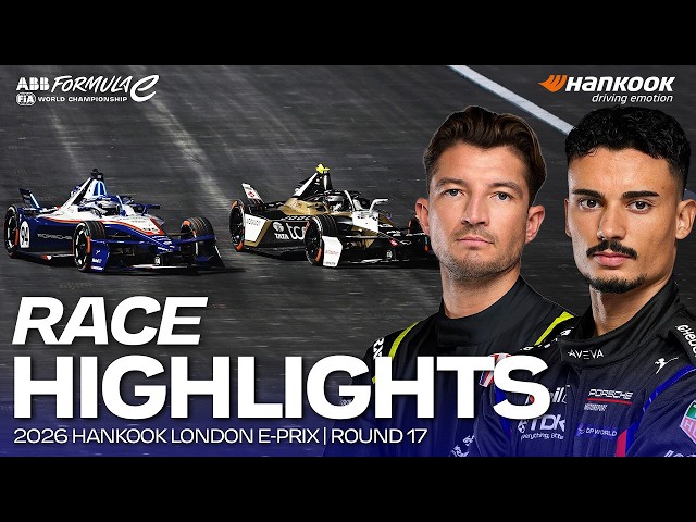 A Champion Is Crowned In A Chaotic Season Finale | 2026 Hankook London E-Prix Round 17