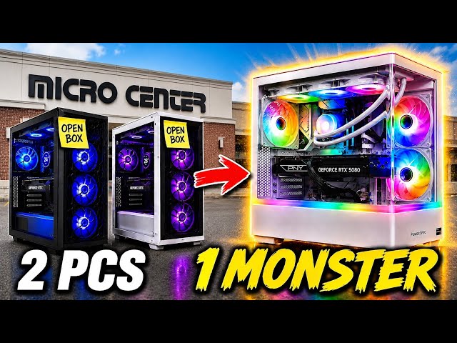 I Bought 2 Open Box PCs... Then Built ONE MONSTER Gaming PC