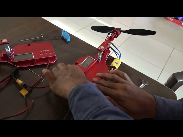 MT10 Pro 10KG Motor Thrust Tester Propeller Power Tension Measurement LCD Display