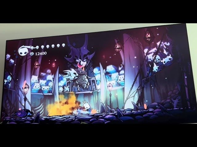 I tried to 112% hollow knight