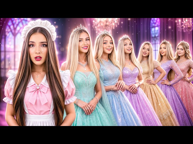 I'm the only brunette in the blonde kingdom! My dark hair cost me my family.