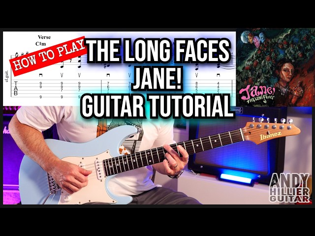 The Long Faces - Jane! Guitar Tutorial Lesson