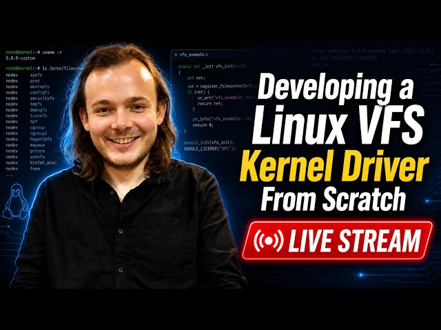 Developing a Linux VFS Kernel Driver From Scratch