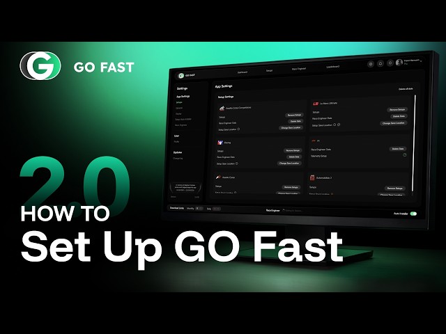 The Right Way To Set Up GO Fast