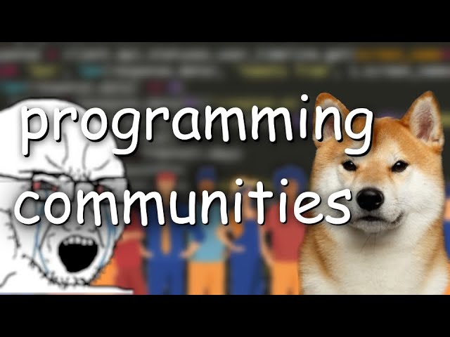Programming Communities...