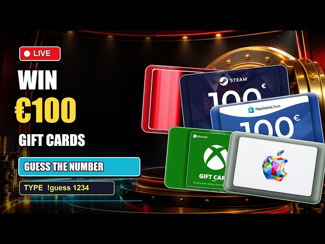 Win €100 Apple, Steam, PSN, Xbox & More | Guess the Number & Win