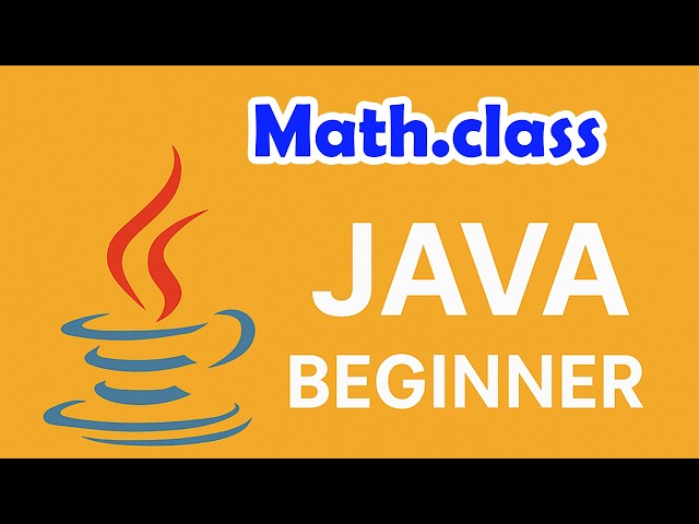 12# - Math class in java library the very basics