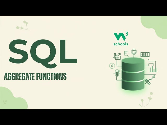 SQL Aggregate Functions 🔥 | COUNT, SUM, AVG, MAX, MIN | SQL for Placements & Interviews