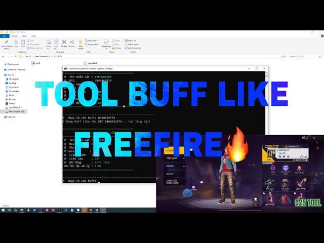 TOOL BUFF LIKE FREEFIRE MAX SPEED  | C25Tool
