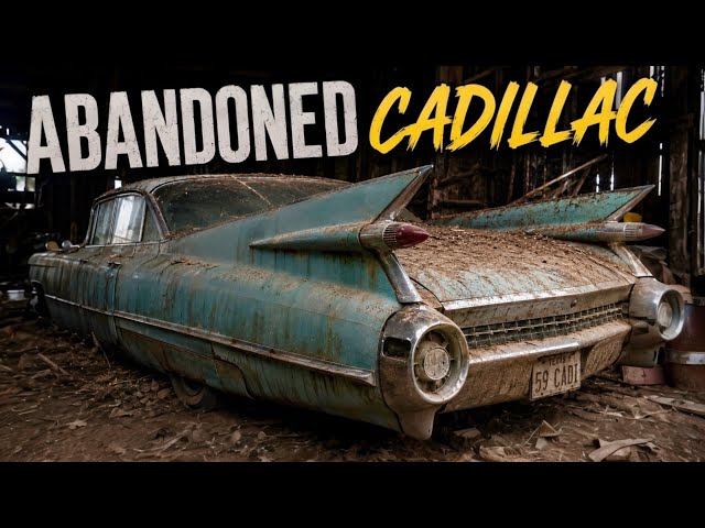 Abandoned 1959 Cadillac Rescued After 40 Years | Turnin Rust