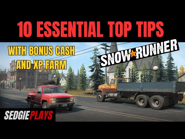 10 Essential SnowRunner Tips EVERYONE Needs (Stop Getting Stuck!)
