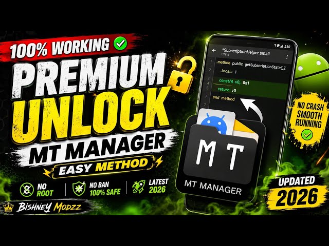 How To Mod APK Using MT Manager | Beginner Tutorial (2026) 🔥