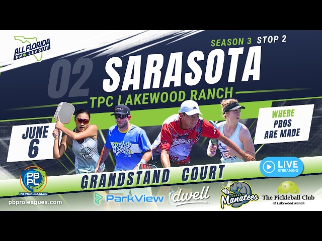 AFPL Stop 2 - Grandstand Court | TPC Lakewood Ranch