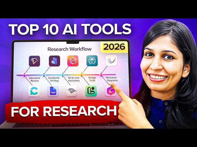 Best AI tools for ENTIRE Research Workflow 2026 - Literature Review, Research Writing, Diagrams etc.