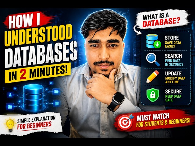 How I Learned Database Basics Without Getting Confused.