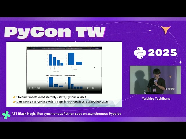 AST Black Magic: Run synchronous Python code on asynchronous Pyodide – PyCon Taiwan 2025
