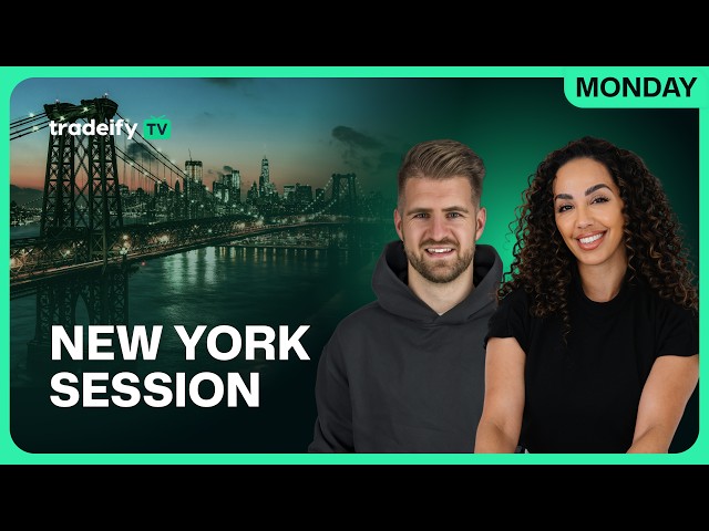 NEW YORK SESSION LIVE! | Tradeify TV | MONDAY 8/17/26