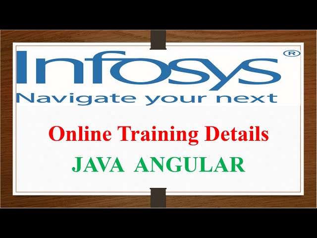 Infosys Mysore Online Training Details For 2021 & 2022 | Java Angular Stream Syllabus in Detail