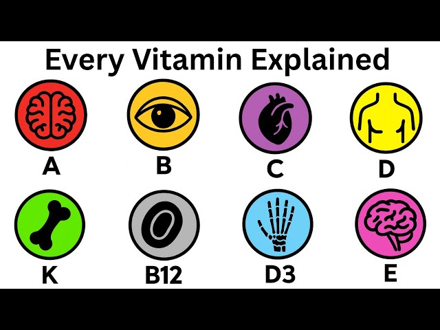 Every Vitamin Your Body Needs Explained
