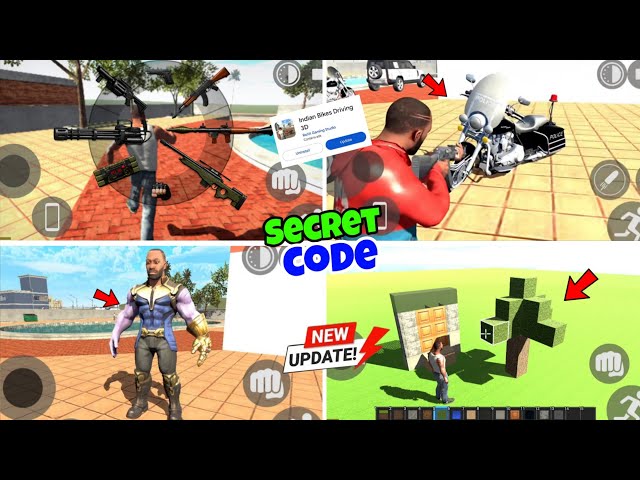 NEW UPDATE 2026 ALL CHEAT CODE?? 😱|| INDIAN BIKE DRIVING 3D NEW UPDATE 2026 