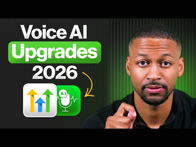 NEW GoHighLevel Voice AI Agent Tutorial 2026 (BEST Features & Upgrades)