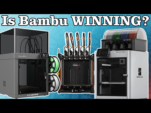 Are AMS's DEAD? (Flashforge Creator 5 vs Bambu AMS)
