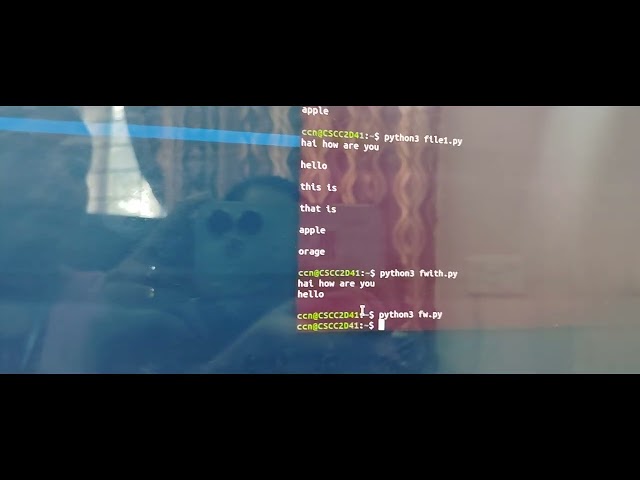 Files reading  in python