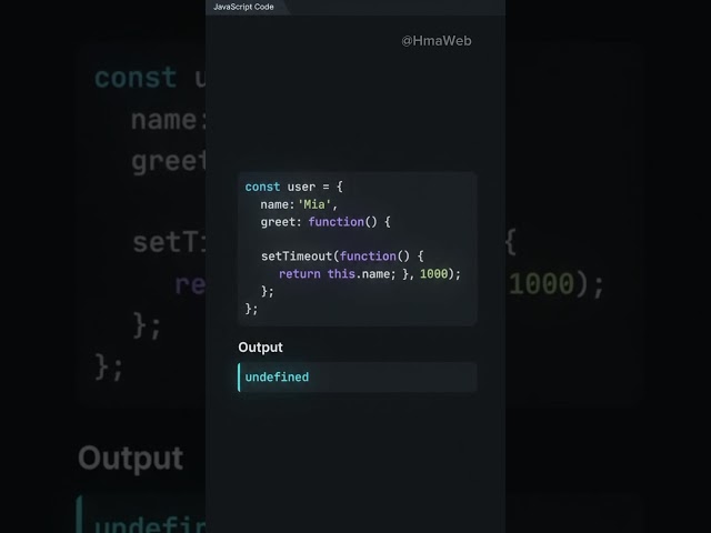 The "This" Keyword FINALLY Explained 🤯 #javascript