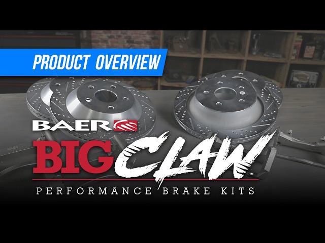 Proven: Improved Braking Performance with Baer Big Claw Brake Kits